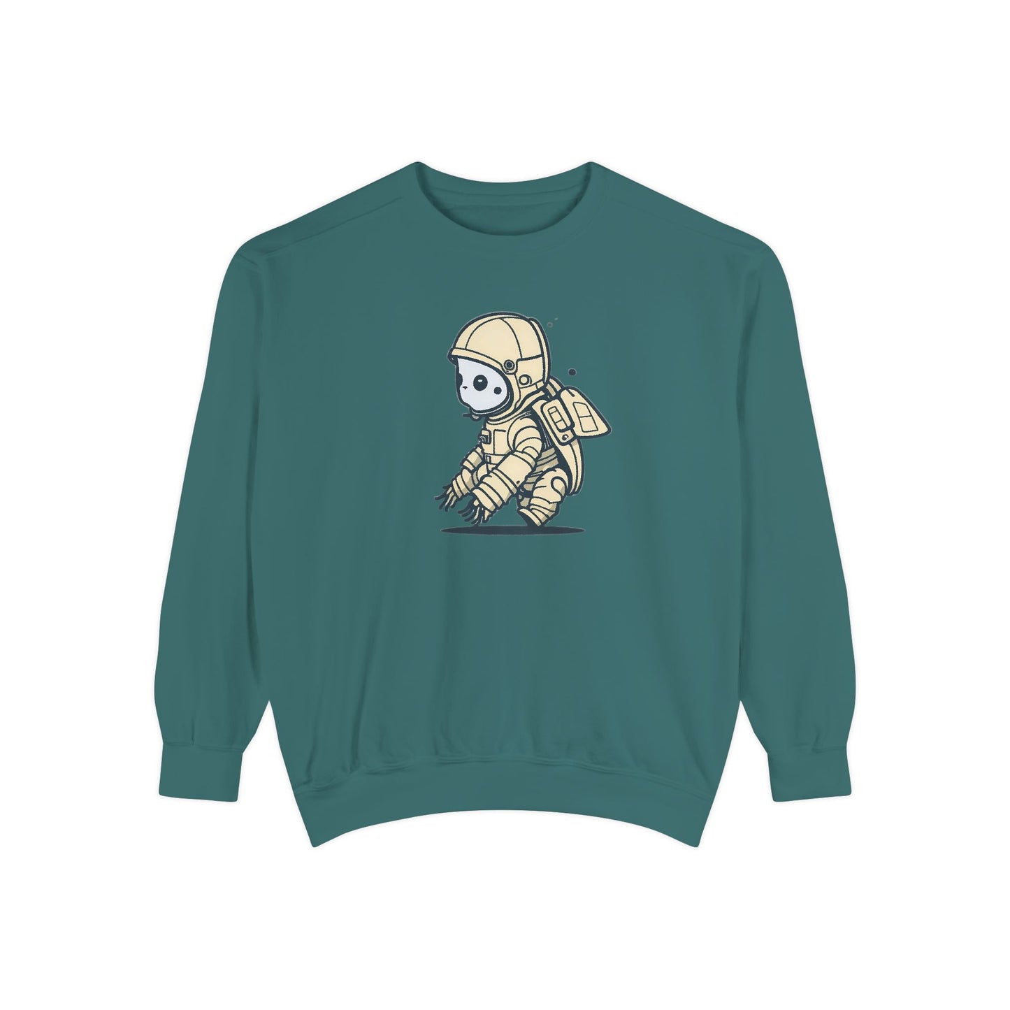Galactic Guardian Turtle Unisex Garment-Dyed Sweatshirt