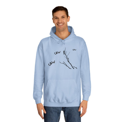 Echoes of the Abyss Graphic Unisex College Hoodie