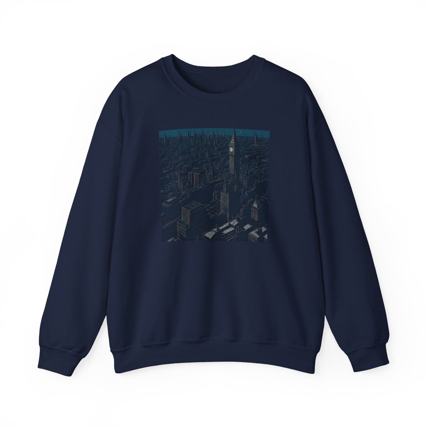 A city Unisex Heavy Blend Crewneck Sweatshirt