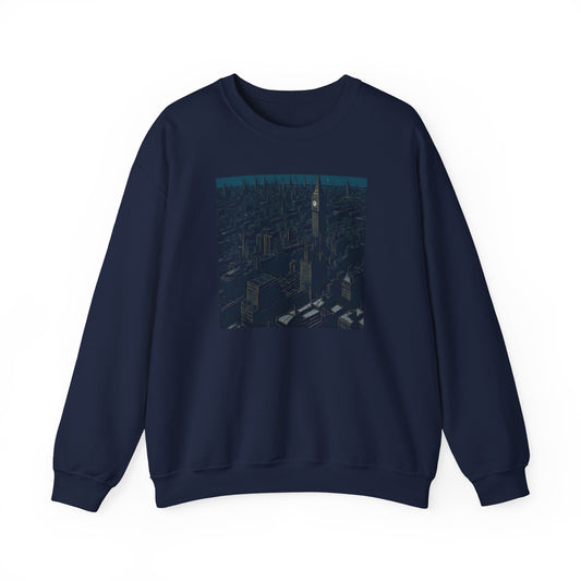 A city Unisex Heavy Blend Crewneck Sweatshirt