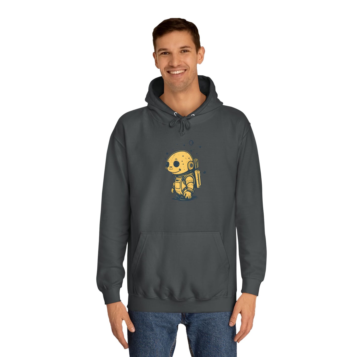 Astro-Turtle Adventure Unisex College Hoodie