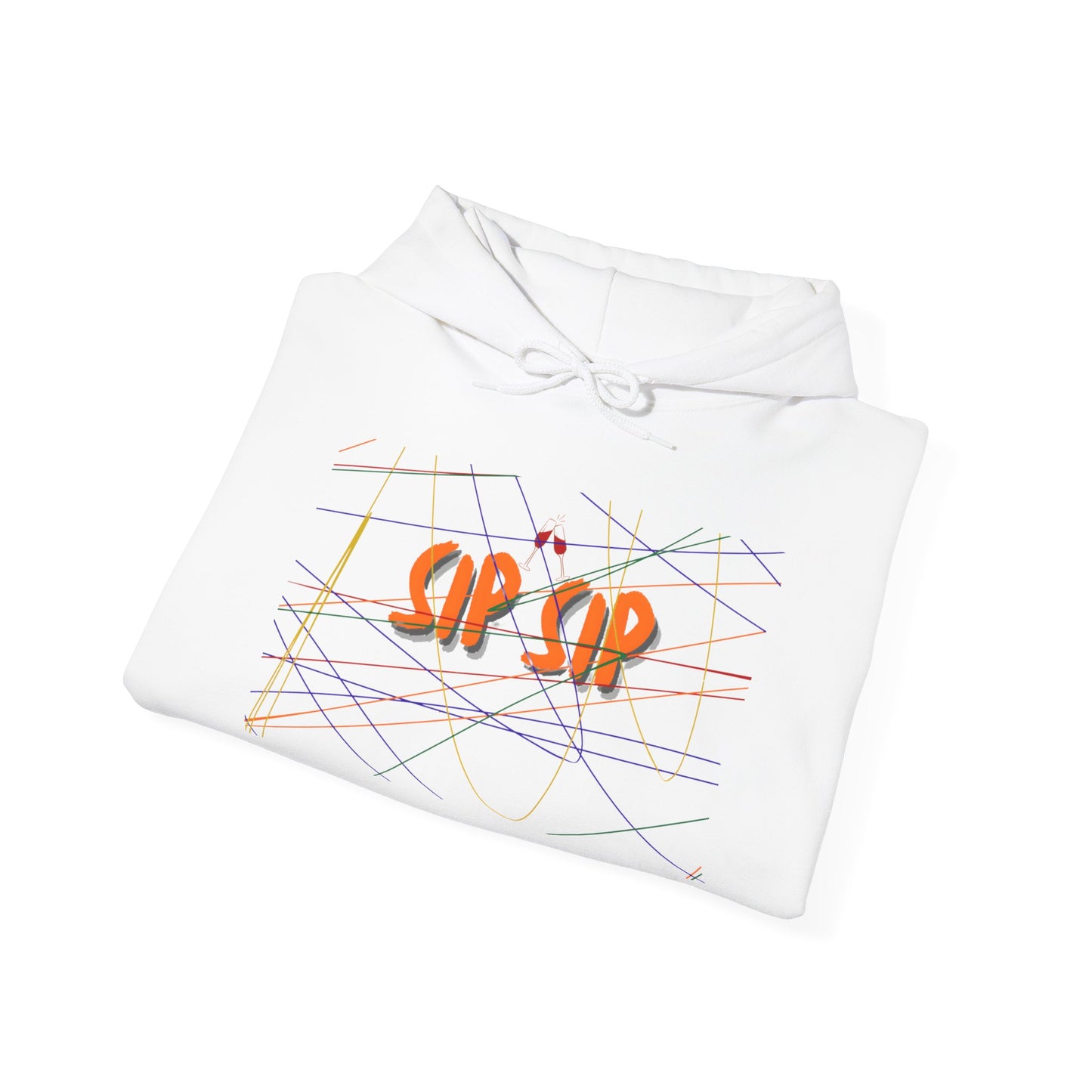 Sip Sip Hooded Sweatshirt