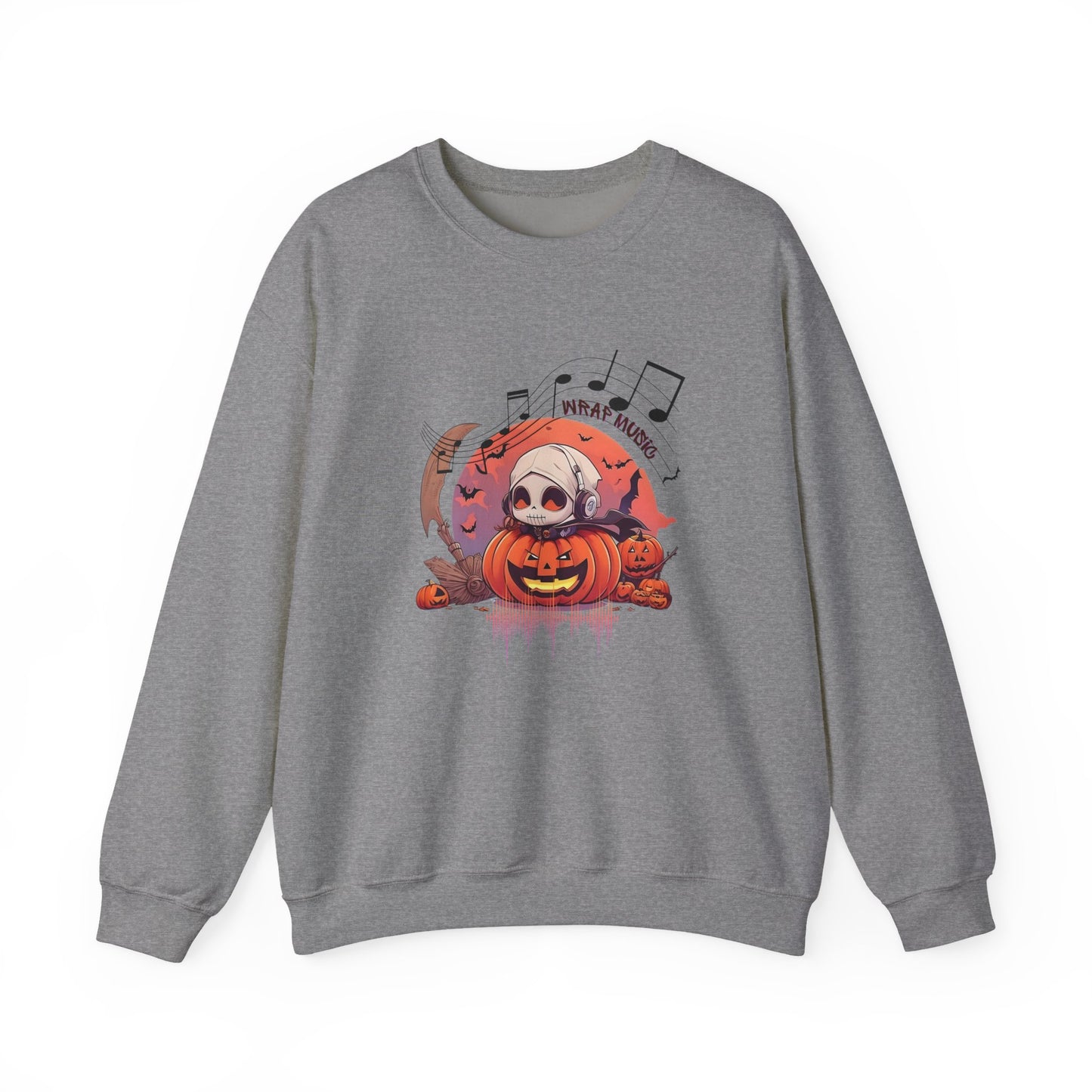 Mummy Wrap music Sweatshirt/Halloween