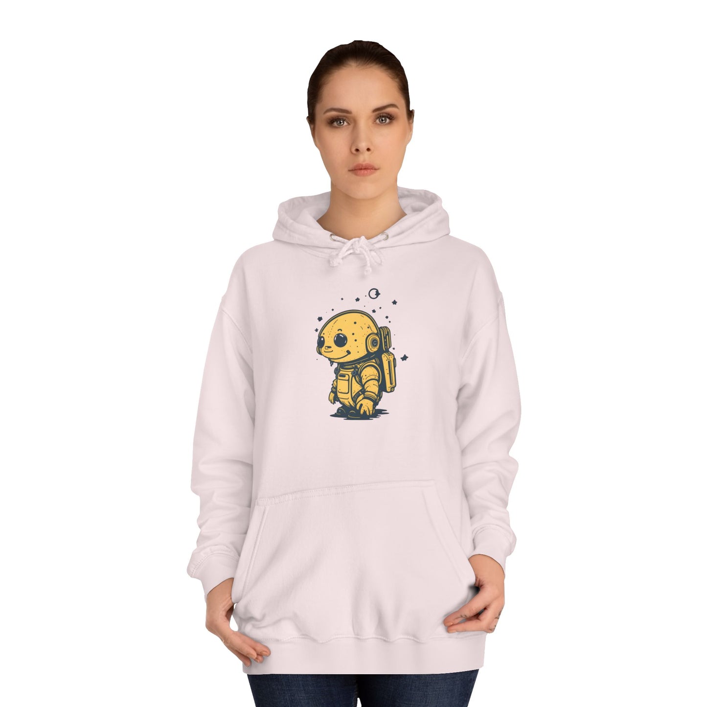 Astro-Turtle Adventure Unisex College Hoodie