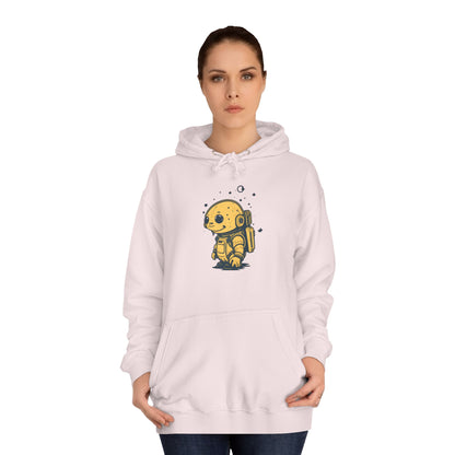 Astro-Turtle Adventure Unisex College Hoodie