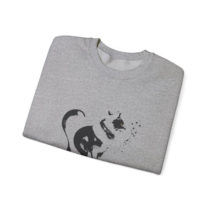 Whiskers in strokes Unisex Heavy Blend™ Crewneck Graphic Sweatshirt
