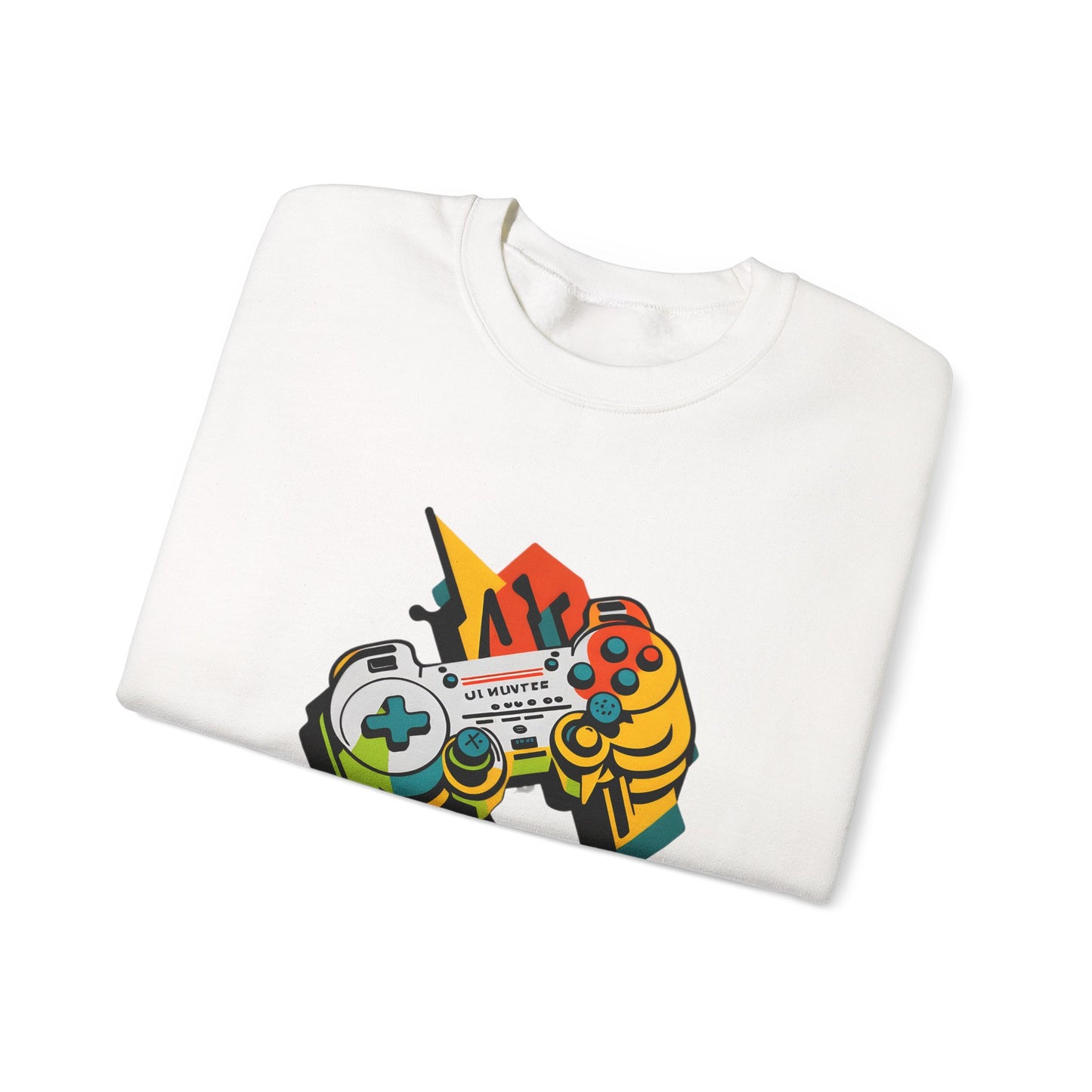 Retro cool Ps5 Controller Unisex Heavy Blend™ Crewneck Sweatshirt/long sleeve