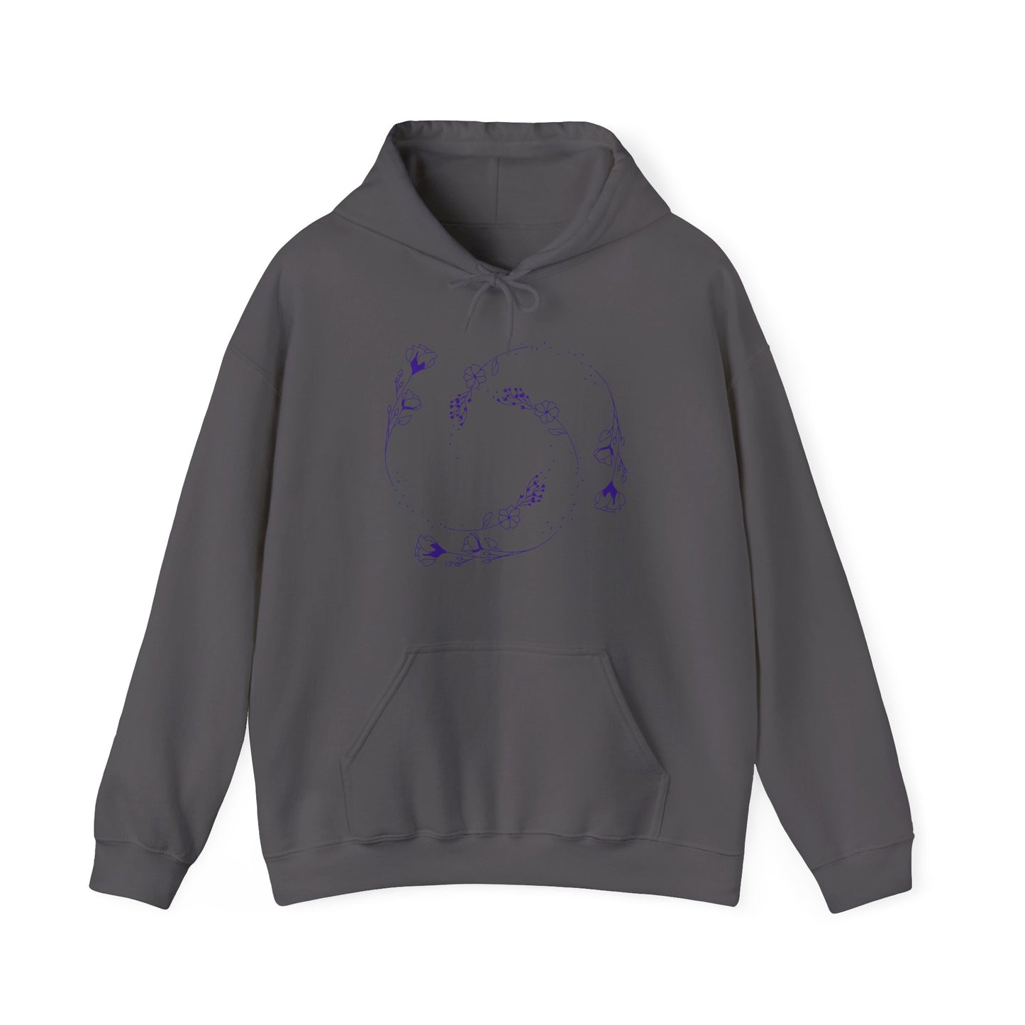 Swirling flower Unisex Heavy Blend Hooded Sweatshirt