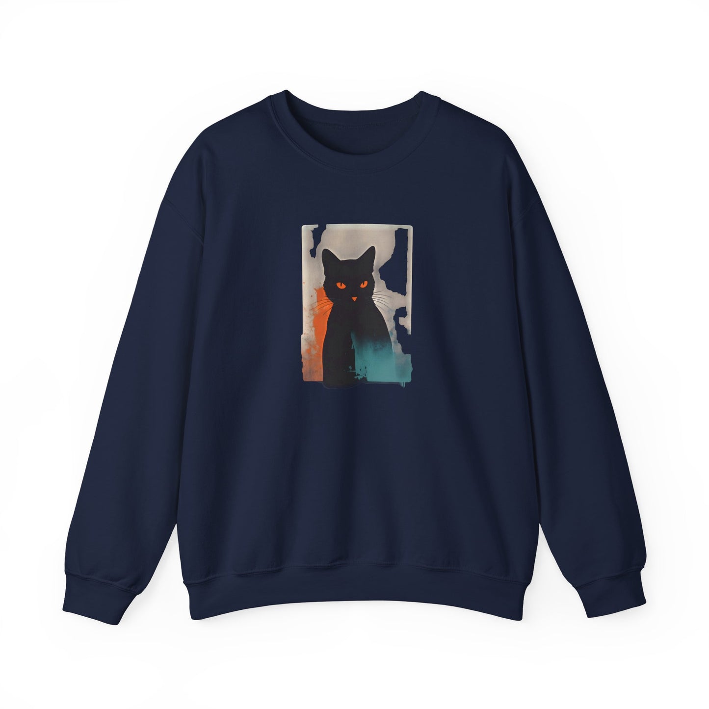 Grace in Purr Unisex Heavy Blend™ Crewneck Graphic Sweatshirt