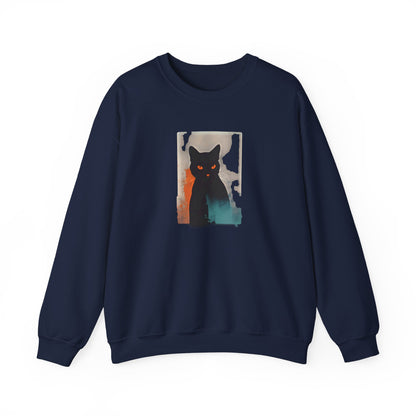 Grace in Purr Unisex Heavy Blend™ Crewneck Graphic Sweatshirt
