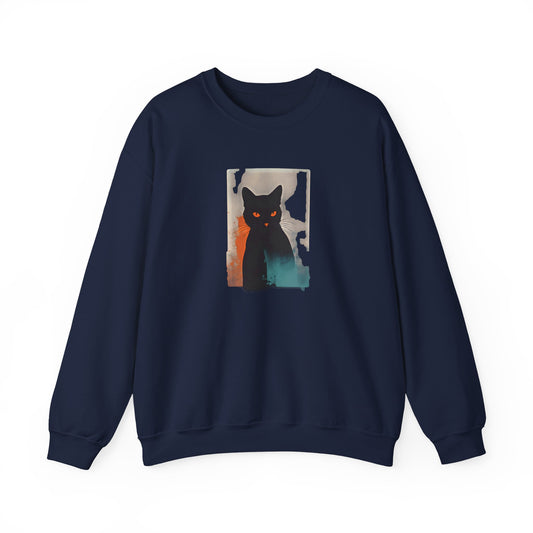 Grace in Purr Unisex Heavy Blend™ Crewneck Graphic Sweatshirt