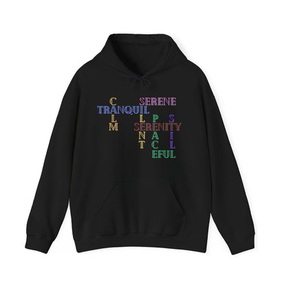 Tranquil graphic Unisex Heavy Blend Hooded Sweatshirt