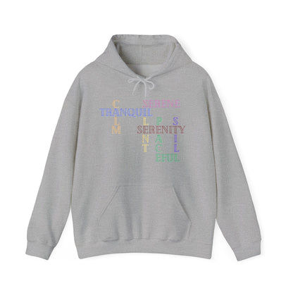 Tranquil graphic Unisex Heavy Blend Hooded Sweatshirt