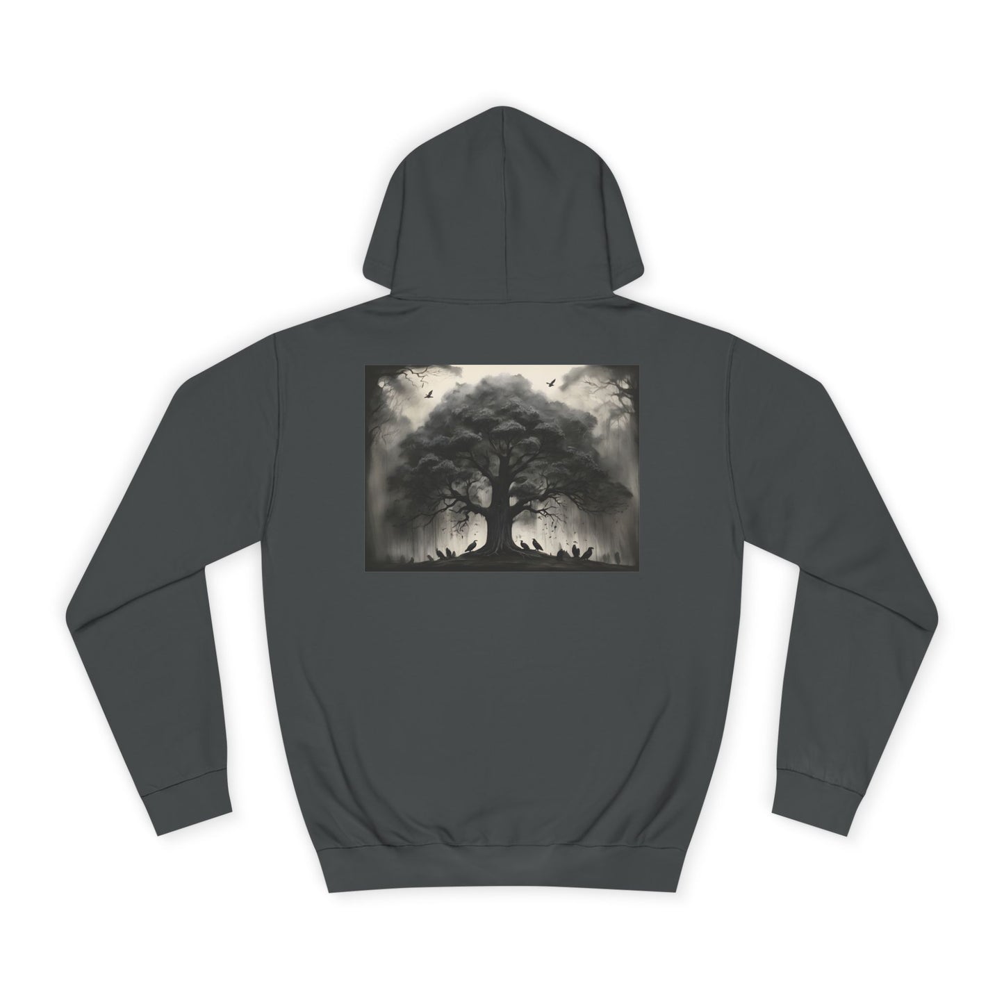 Echoes of the Abyss Graphic Unisex College Hoodie